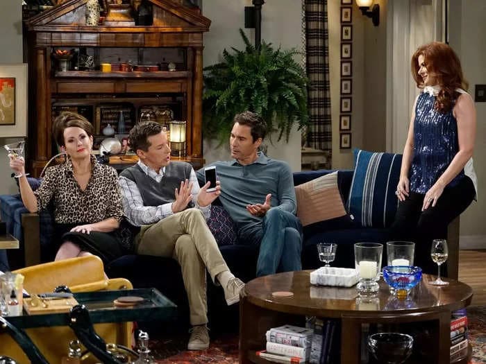 'Will & Grace' stars Sean Hayes and Eric McCormack say there was almost a 5th main character, but he got cut while filming the pilot