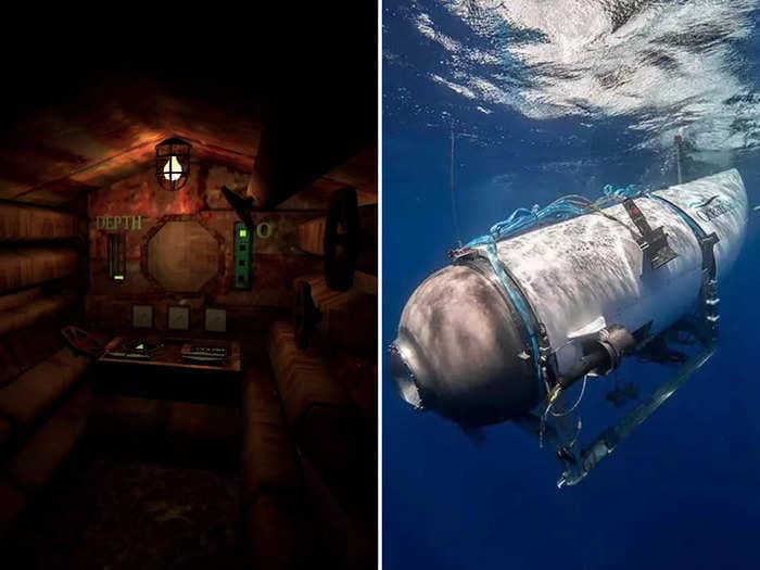 The Titanic sub's disappearance renewed interest in the horror game 'Iron Lung.' Its developer says it's 'surreal' to see his nightmare brought to life.