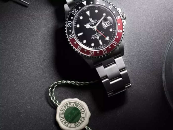 Rolex certified pre-owned watches cost 25% more on average than those from traditional resellers