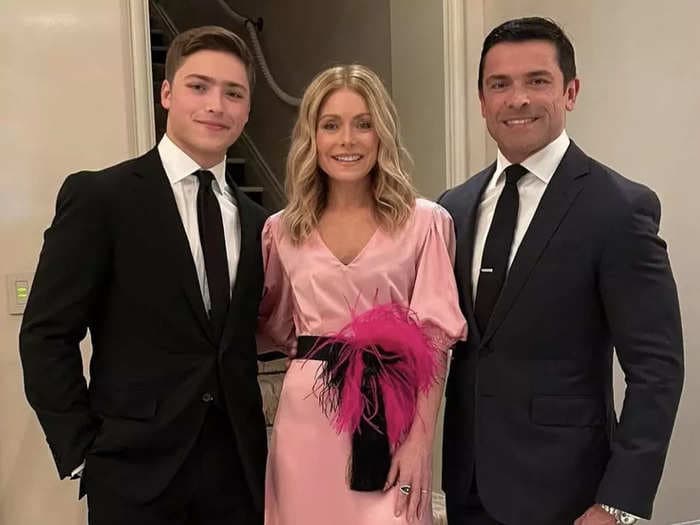 Kelly Ripa says her son Joaquin once opened a drawer and 'peed into my wardrobe' while he was sleeping