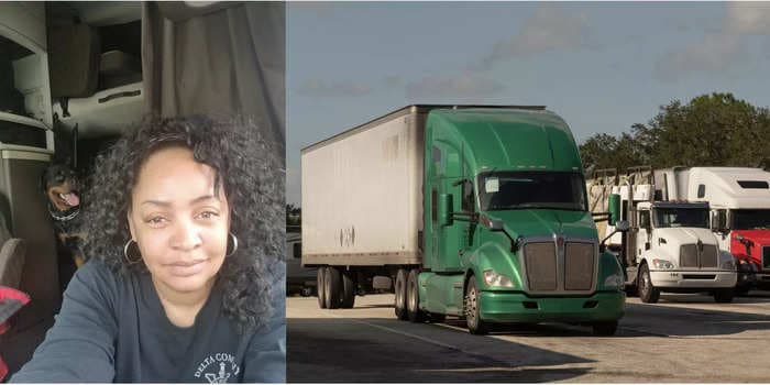 A former military police officer shares what she does to stay safe over 20 years as a long-haul truck driver
