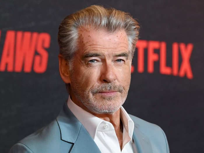 Pierce Brosnan's 2 youngest sons joined their dad on the red carpet for his new movie