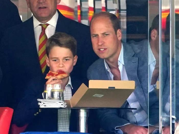 15 candid photos of Prince William hanging out with Prince George &ndash; his mini-me &ndash; over the years