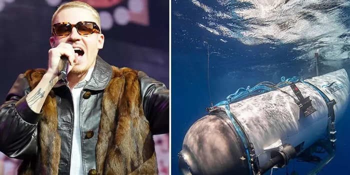 Macklemore, a 'devoted shark enthusiast,' once went on an OceanGate submersible dive to go 'find some sixgill sharks'