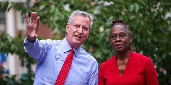 Bill de Blasio wondered if marrying a self-identified lesbian meant there was a 'time bomb ticking' in his marriage