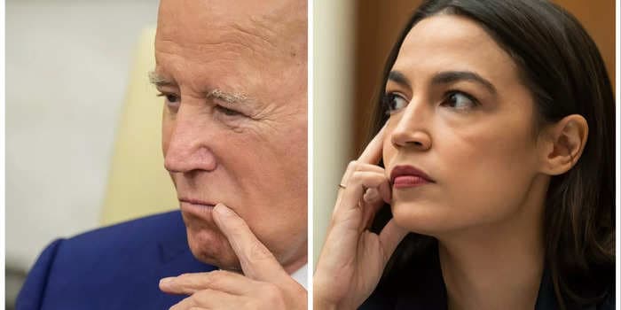 AOC says she's 'concerned' Biden might derail a bipartisan push to study psychedelics since he's regressive on cannabis