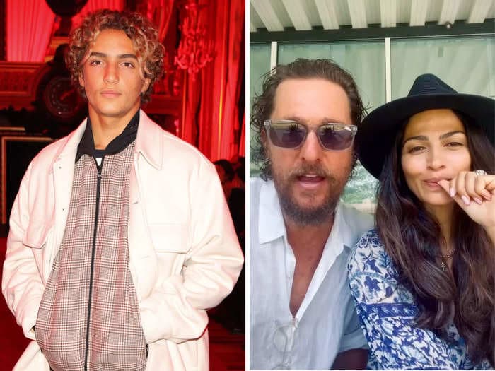 Matthew McConaughey and wife Camila Alves posted an Instagram video welcoming their son Levi to social media: 'Go check him out'