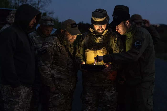 Bad weather and Russian jammers prevent Ukraine from using its precious drones to retake area around the ruins of Bakhmut