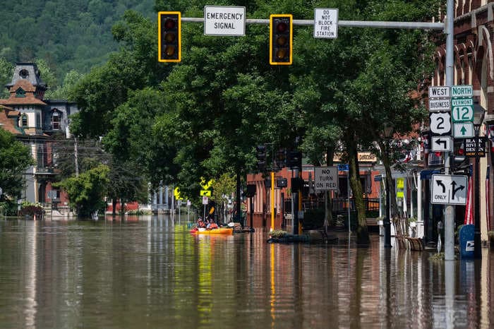 What should you do during a flash flood? Never walk or drive through floodwaters