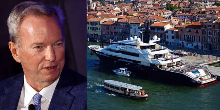 The daughter of a sanctioned Russian billionaire says she's the true owner of a $68 million superyacht bought by ex-Google CEO Eric Schmidt