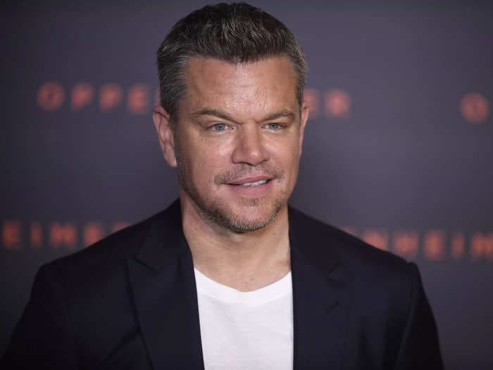 Matt Damon says he 'fell into a depression' while shooting a movie that was not what he 'hoped it would be'