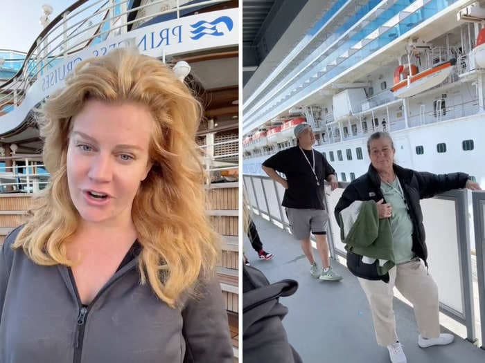 A TikToker said she was on a cruise that crashed into a pier — hoards of viewers encouraged her to stay aboard anyway