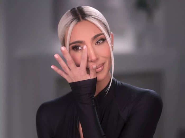 Kim Kardashian addresses rumors that 'The Kardashians' faked a tear using CGI: 'Isn't that expensive?'