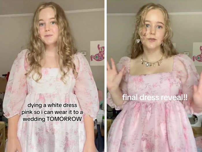 Videos of wedding guests in white keep going viral, but one TikToker's race against time to avoid being that person has captivated viewers