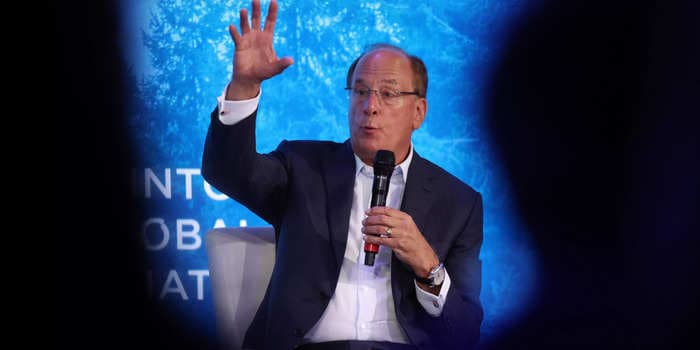 BlackRock chief Larry Fink says US debt is 'out of control' - but an accelerating economy can solve that problem