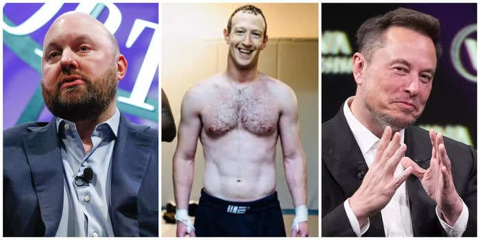 Elon Musk and 'jacked' Mark Zuckerberg are great role models, Marc Andreessen says &mdash; and kids should learn to fight like the MMA-loving CEOs