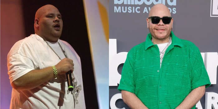 Rapper Fat Joe shares his incredible 200-pound weight loss transformation after reaching 470 pounds at the height of his depression