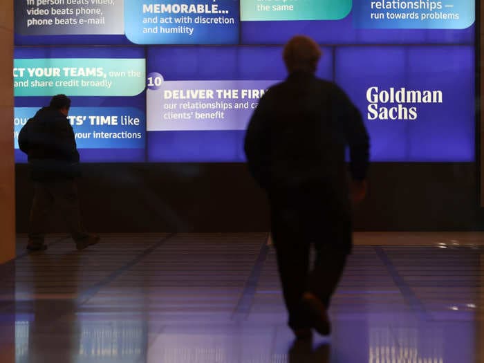 An ex-Goldman Sachs exec reportedly said a cut-throat culture led to long hours and burnout. Goldman said if the employee felt pressure, 'it was self-generated.'