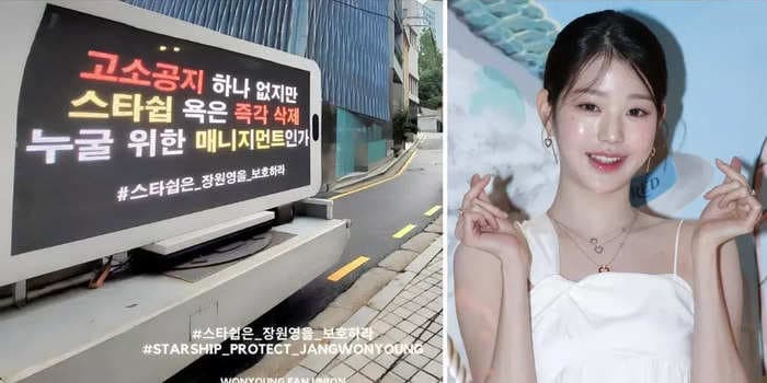 A K-Pop star went back to work right after a trip to the ER. Fans are so pissed about it they sent a protest truck to her company.