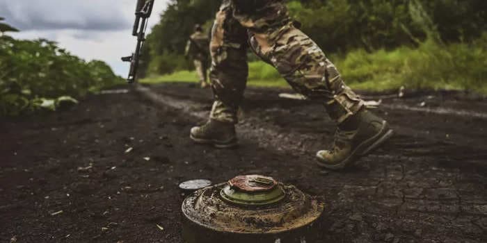 Former Special Forces engineer says Russian minefields are unlike anything he has ever seen and battling these hidden death traps is 'exhausting'