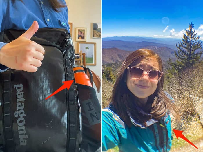 I took a 5-day trip to the Great Smoky Mountains with just a backpack. Here are 9 things I'm glad I packed, and 1 thing I wish I left behind.