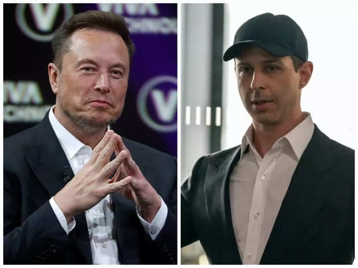 People are comparing Elon Musk's rebranding of Twitter to X with a cringe pitch from Kendall Roy in 'Succession'