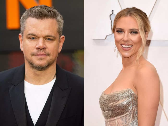 'Oppenheimer' star Matt Damon said kissing Scarlett Johansson was 'hell' because of an onion sandwich
