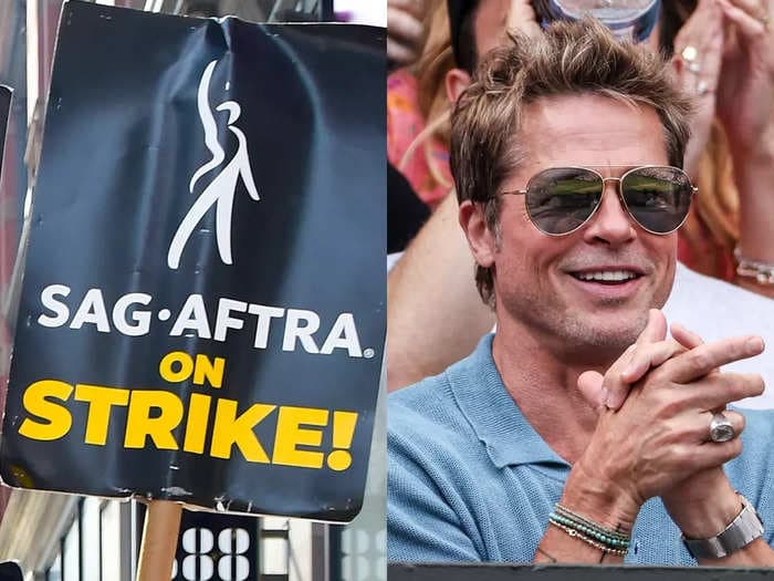 Striking SAG-AFTRA members are calling out major Hollywood stars like Brad Pitt, Ben Affleck, and Meryl Streep for not joining them on the picket line