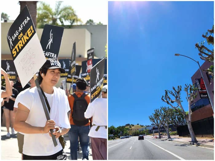 NBCUniversal is slapped with a $250 fine for trimming trees along an LA sidewalk that had shaded actors and writers on strike