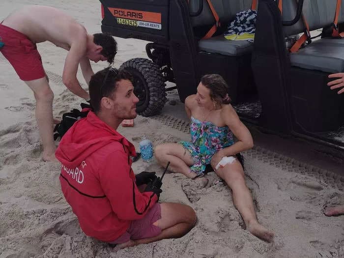 A doctor treated 2 shark bite victims in one day as New York faces a new normal: 'Now it's one of those things you have to think about'