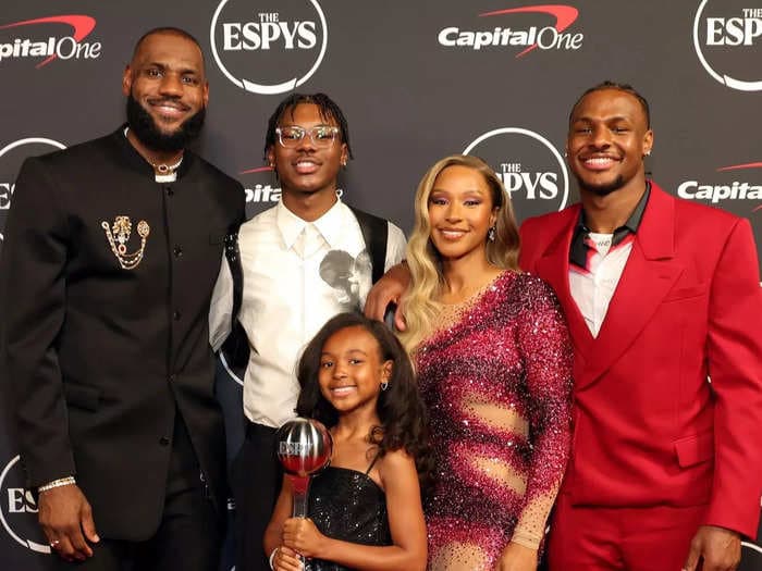 LeBron may be the GOAT when it comes to basketball, but he's also a big family man. Here's what to know about his life off of the court.