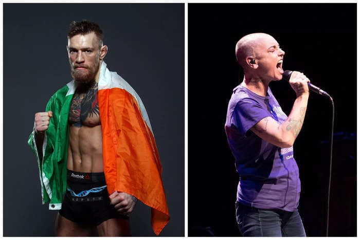Conor McGregor paid tribute to Sinéad O'Connor, who once helped the Irish MMA fighter make one of the most iconic entrances in UFC history