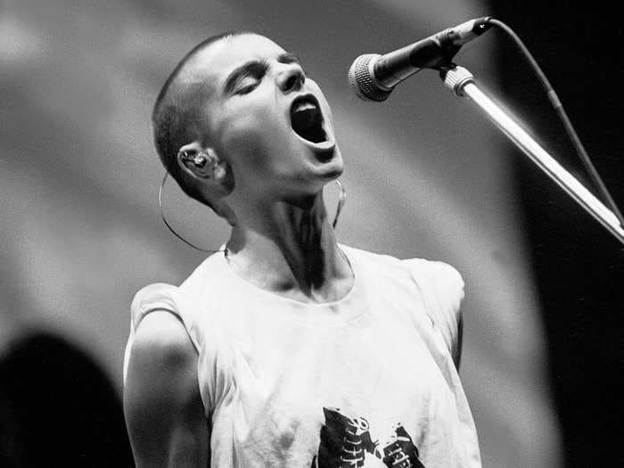 Sinéad O'Connor said she never wanted to be a 'pop star' and only became a musician because she 'wanted to scream'