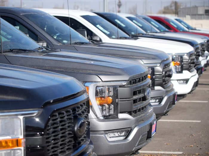 Ford is recalling 870,000 F-150 trucks after customers reported their brakes activated while driving