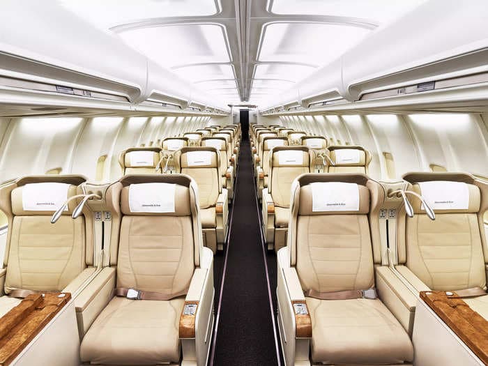 See inside the luxury Boeing 757 that carries the ultra-rich on $165,000-a-person private 'air cruises' to places like Madagascar and Japan