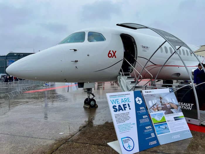 French planemaker Dassault is building a brand new $53 million private jet and it's just inches from certification. Meet the Falcon 6X.