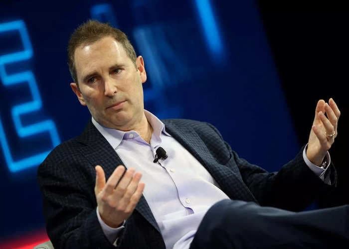 Amazon CEO Andy Jassy says 'every single one' of its teams is working on generative AI projects as the company rushes to keep pace with the AI boom