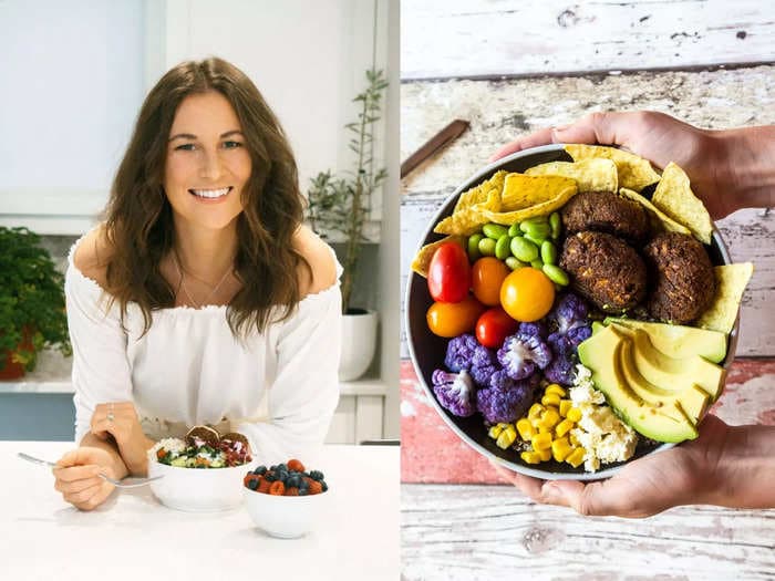 A vegan dietitian who follows a plant-based diet shares her 3 quick and balanced go-to dinners