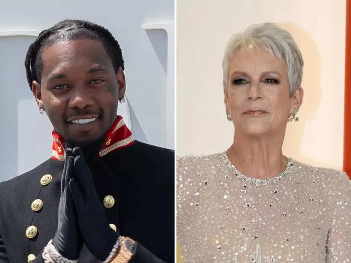 Offset said he slid into Jamie Lee Curtis' Instagram DMs to ask her to collaborate