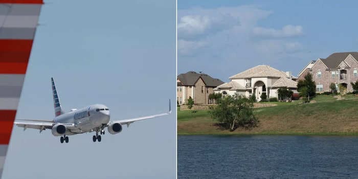 The American Airlines passenger who was memed after 'not real' outburst lives in a $2 million home and is a top marketing exec