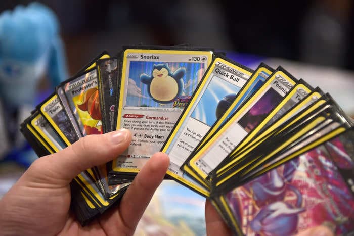 A man in Singapore was arrested after police found him with 500 stolen Pokémon cards