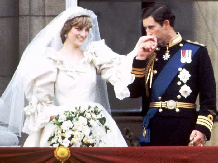 Princess Diana had a secret backup wedding dress that had a dramatic skirt and pearls sewn on the bodice