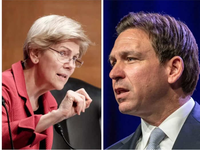 Elizabeth Warren and Ron DeSantis agree on one way student-loan borrowers should get a path to relief: getting rid of debt in bankruptcy court