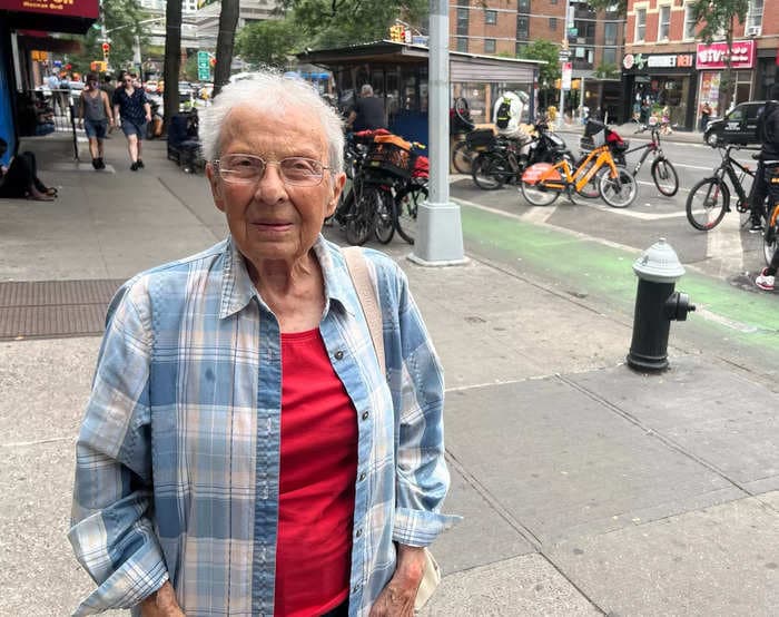 A 100-year-old New Yorker eats at the same diner every week. Here's the simple egg dish she orders.