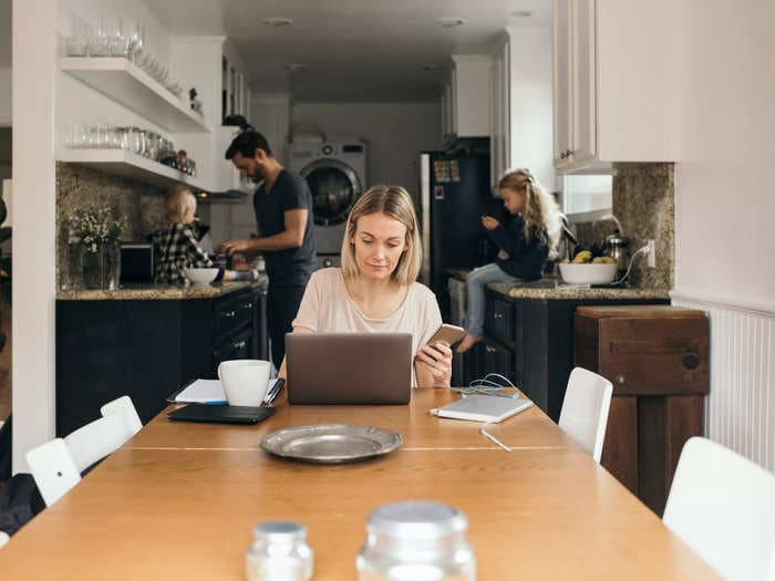 People who choose to work from home are actually less-productive when they do so, new research suggests. An author behind the research explains why.