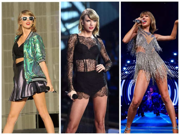 The best and most daring looks Taylor Swift wore during her original '1989' era