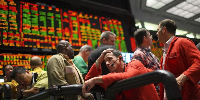 Markets may be on a tear this year, but the economy is under the most pressure since 2008 and could still easily fall into recession, research firm says