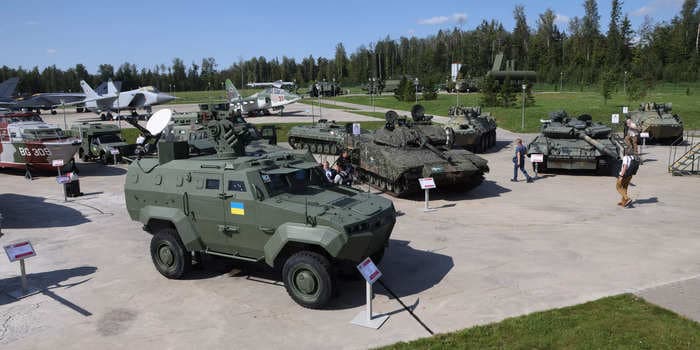 VIDEOS: Russia shows off purported war trophies &mdash; prized Western weapons captured in Ukraine &mdash; at a new military theme park exhibit