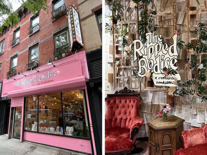 I went to a new romance-only bookstore in NYC. It helped me embrace books I used to be embarrassed to read.