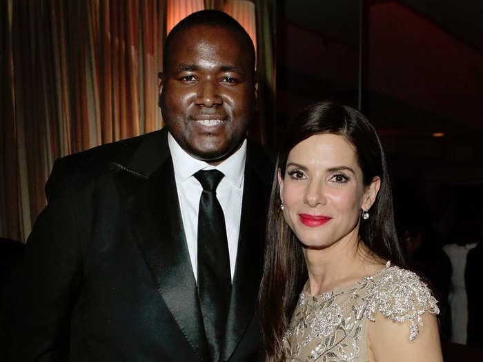 'The Blind Side' star Quinton Aaron says people need to 'chill out' amid calls for Sandra Bullock to relinquish her Oscar for the film